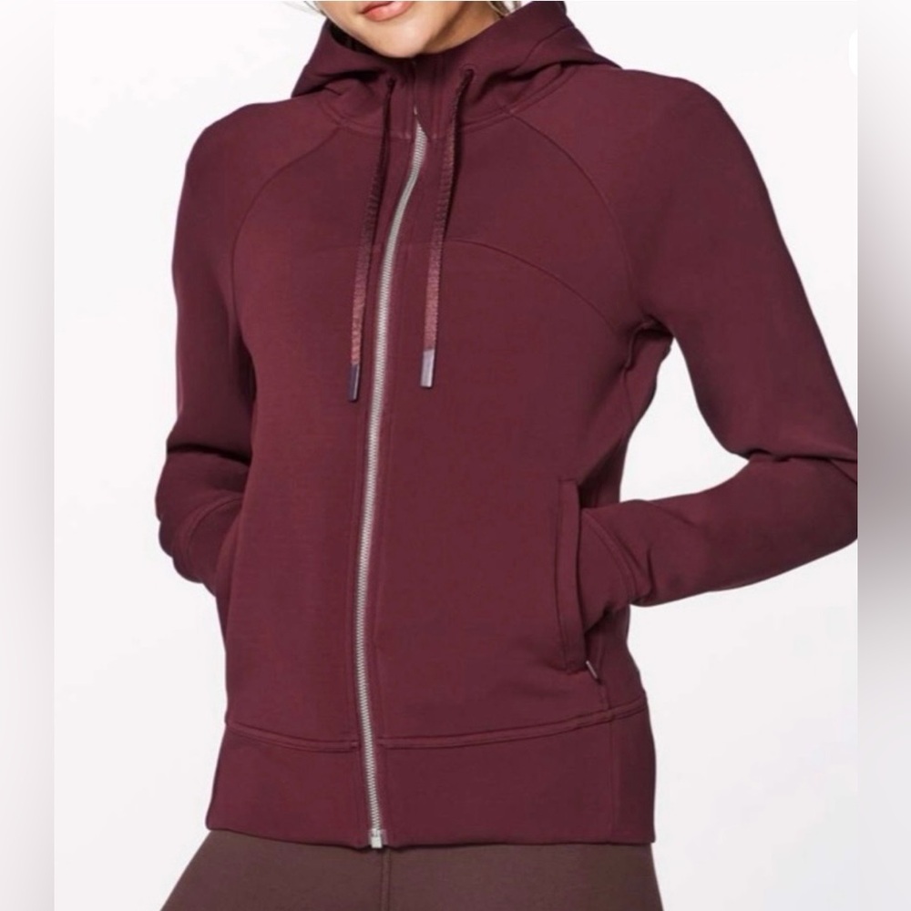 Lululemon Tech Lux Jacket In Garnet Size 6